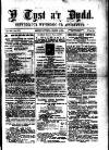 Y Tyst Friday 01 April 1881 Page 1