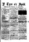 Y Tyst Friday 07 October 1881 Page 1
