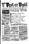 Y Tyst Friday 03 July 1891 Page 1