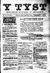 Y Tyst Friday 04 November 1892 Page 1