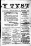Y Tyst Friday 24 February 1893 Page 1