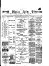 South Wales Daily Telegram Wednesday 28 January 1880 Page 1