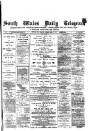 South Wales Daily Telegram Monday 11 April 1881 Page 1