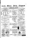 South Wales Daily Telegram Saturday 01 September 1883 Page 1