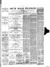 South Wales Daily Telegram Wednesday 28 August 1889 Page 1