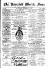 Hants and Sussex News Wednesday 20 November 1889 Page 1