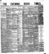Evening Irish Times Wednesday 03 January 1883 Page 1
