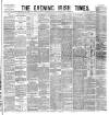 Evening Irish Times Saturday 17 January 1885 Page 1