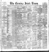 Evening Irish Times Saturday 08 January 1887 Page 1
