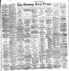 Evening Irish Times Saturday 06 April 1889 Page 1