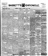 Bassett's Chronicle Saturday 10 January 1885 Page 1