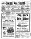 Cleveland Standard Saturday 01 March 1913 Page 1