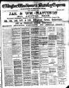 Eckington, Woodhouse and Staveley Express Friday 04 February 1898 Page 1