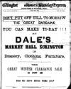 Eckington, Woodhouse and Staveley Express Friday 03 February 1899 Page 1