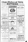 Eckington, Woodhouse and Staveley Express Saturday 09 April 1921 Page 1