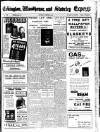 Eckington, Woodhouse and Staveley Express Saturday 29 October 1938 Page 1