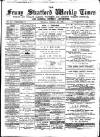 North Bucks Times and County Observer Thursday 29 January 1880 Page 1