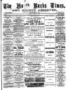 North Bucks Times and County Observer Saturday 25 January 1890 Page 1