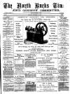 North Bucks Times and County Observer Saturday 27 September 1890 Page 1