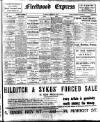 Fleetwood Express Saturday 21 February 1914 Page 1