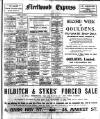 Fleetwood Express Saturday 28 February 1914 Page 1
