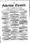 Folkestone Chronicle Saturday 20 October 1855 Page 1
