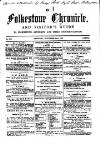 Folkestone Chronicle Saturday 24 November 1855 Page 1