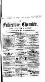 Folkestone Chronicle Saturday 12 April 1856 Page 1