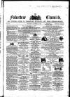 Folkestone Chronicle Saturday 06 October 1860 Page 1