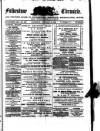 Folkestone Chronicle Saturday 16 January 1886 Page 1