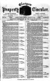Glasgow Property Circular and West of Scotland Weekly Advertiser Tuesday 23 December 1884 Page 1