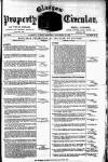 Glasgow Property Circular and West of Scotland Weekly Advertiser Tuesday 08 September 1885 Page 1