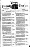 Glasgow Property Circular and West of Scotland Weekly Advertiser Tuesday 25 June 1889 Page 1
