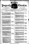 Glasgow Property Circular and West of Scotland Weekly Advertiser Tuesday 05 August 1890 Page 1
