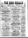 Rhos Herald Saturday 23 March 1895 Page 1