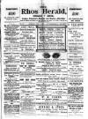 Rhos Herald Saturday 08 July 1899 Page 1