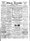 Rhos Herald Saturday 20 January 1900 Page 1