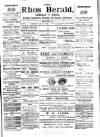 Rhos Herald Saturday 27 January 1900 Page 1