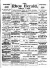 Rhos Herald Saturday 19 January 1901 Page 1
