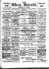 Rhos Herald Saturday 17 August 1901 Page 1