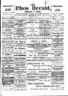 Rhos Herald Saturday 31 August 1901 Page 1