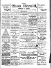 Rhos Herald Saturday 10 January 1903 Page 1
