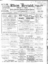 Rhos Herald Saturday 04 January 1908 Page 1