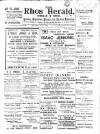 Rhos Herald Saturday 11 January 1908 Page 1