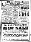Rhos Herald Saturday 29 July 1922 Page 1