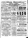 Rhos Herald Saturday 09 December 1922 Page 1