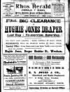 Rhos Herald Saturday 25 September 1926 Page 1