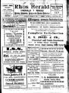 Rhos Herald Saturday 23 October 1926 Page 1