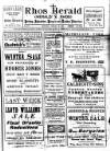 Rhos Herald Saturday 26 January 1929 Page 1