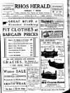Rhos Herald Saturday 18 January 1930 Page 1